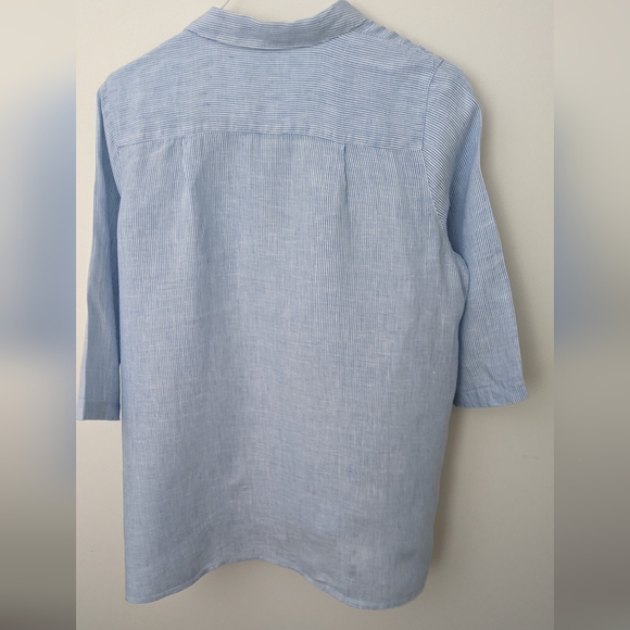 J. Jill Ladies 100% Linen Tunic Size SP - Picture 2 of 7